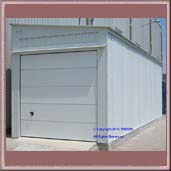 Modulo garaje prefabricado  puerta basculante