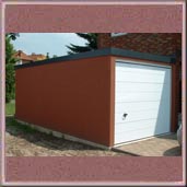 Caseta prefabridcada garage chapa lisa 2.99 x 5,26